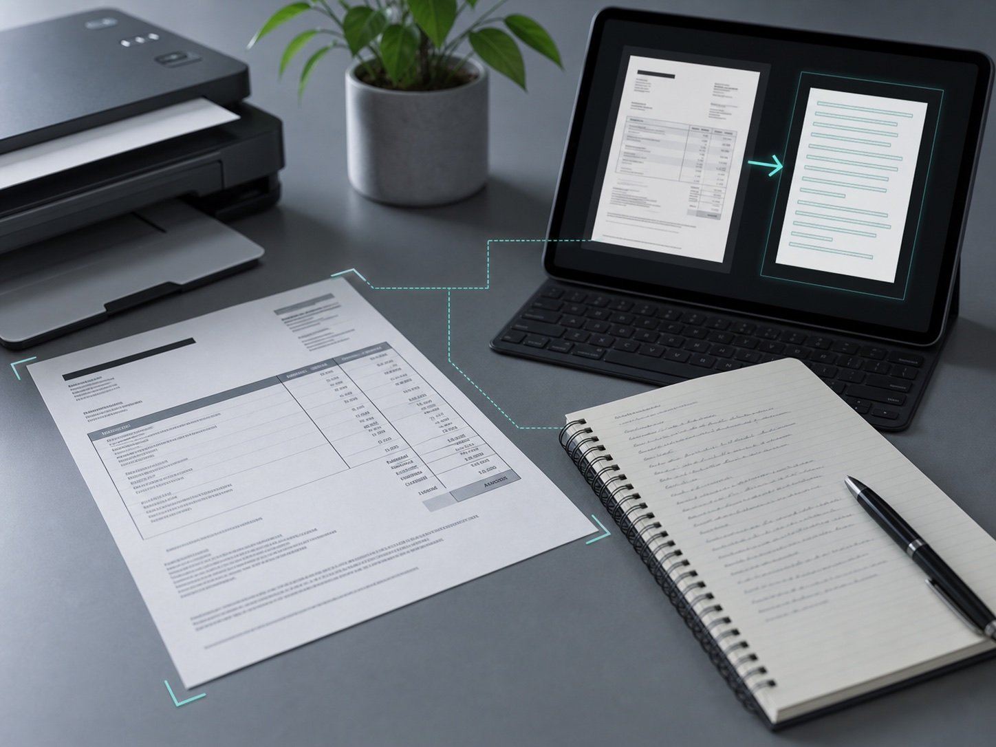 Documents ready for OCR extraction